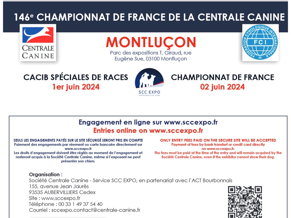 Spéciales de race et Championnat de France MONTLUCON